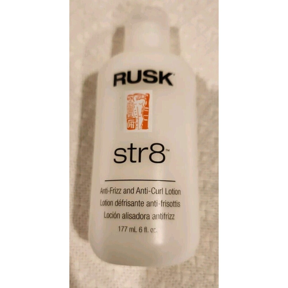 Rusk Str8 Anti Frizz and Anti Curl Lotion 6 Oz